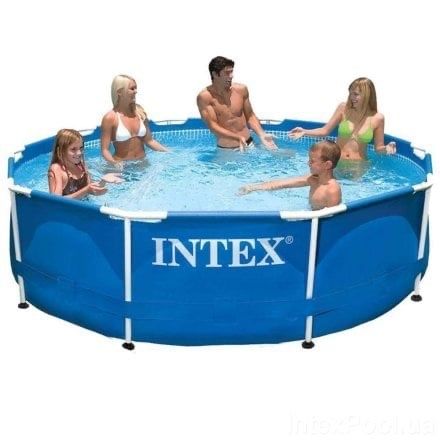 Каркасний круглий басейн Intex Metal Frame 4485л 305х76 см 28200 NP