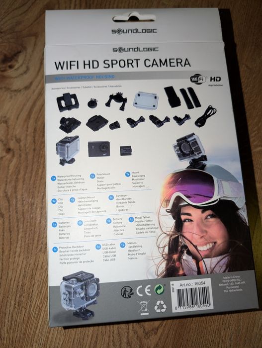Екшн камера soundlogic wifi hd sport camera