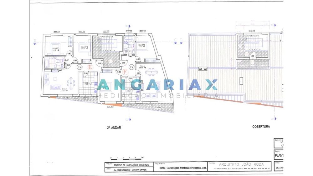 ANG354 - Terreno com projeto aprovado e Moradia T3 para Venda em Marin