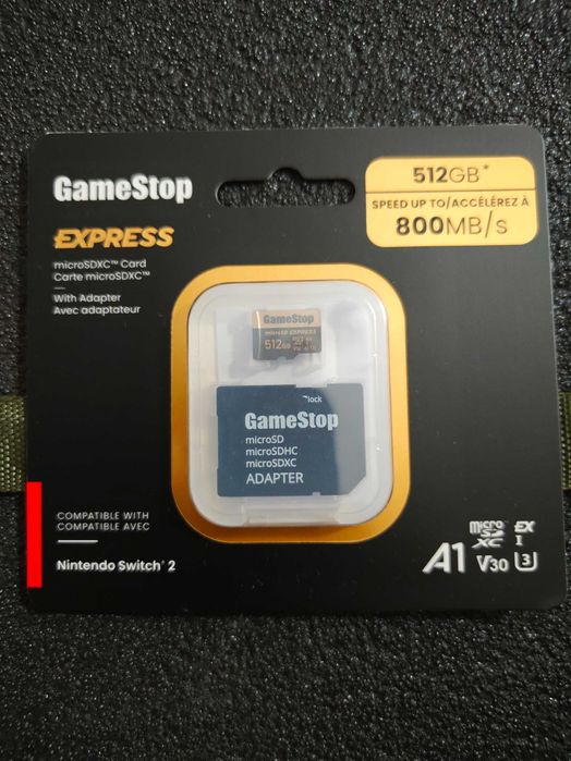 Micro SD express 512 gb Nintendo switch 2 карта памяти