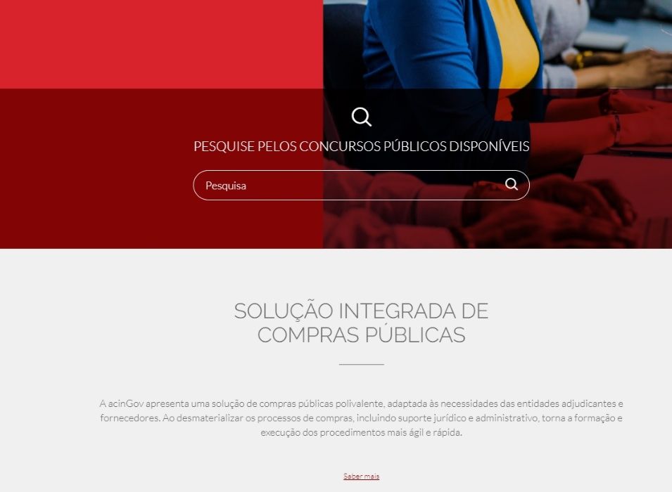 Elaboração de concursos públicos de empreitadas e aquisição de bens e