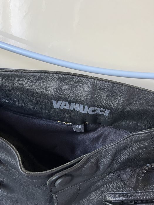 Шкіряні мотоштани Vanucci розмір 48