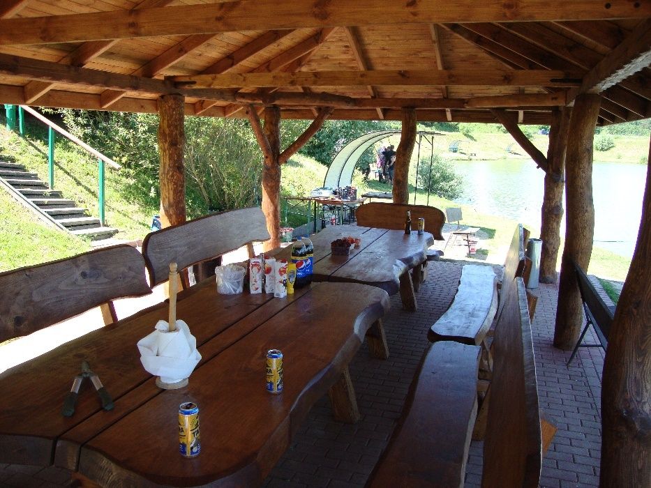 Altanka altana drewniana bieśiadna z bala