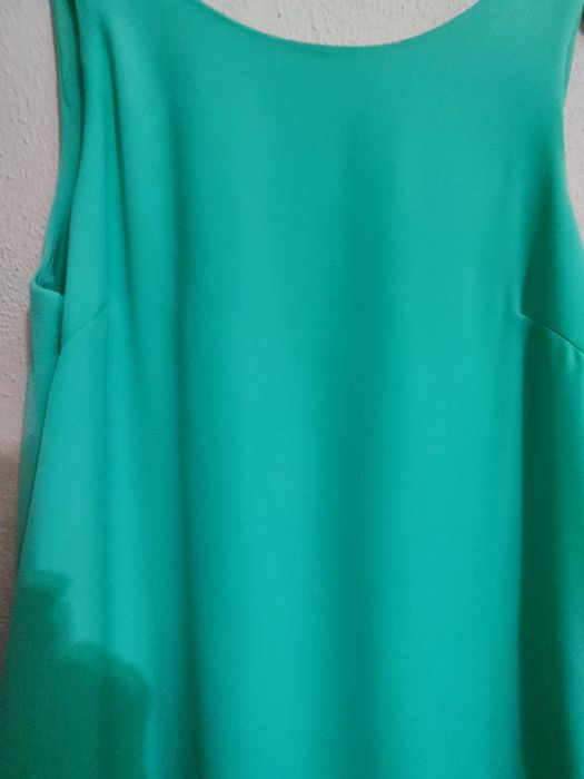 Vestido cerimônia verde água Tamanho M Da Frnch