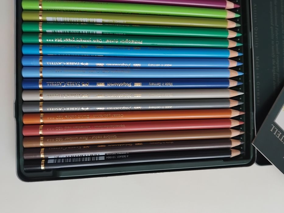 Komplet kredek.FABER CASTELL Polychrimos 24 szt.