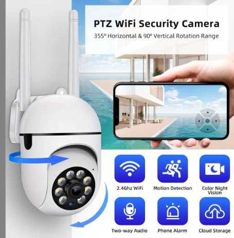 Kamera WiFi - zdalny podgląd - wysoka rozdzielczość - NOWA - 28szt