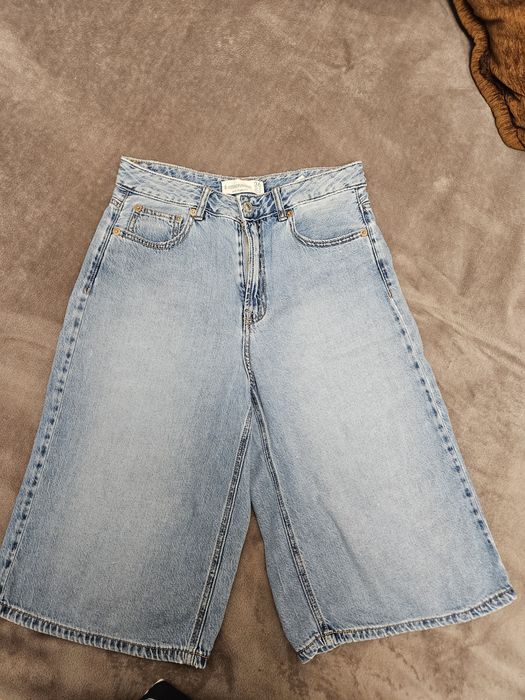 Джинсові  шорти бермуди