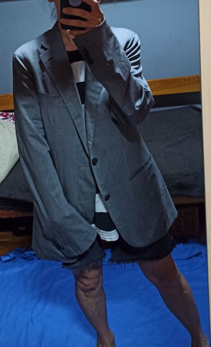 Marynarka, wełna, Massimo Dutti