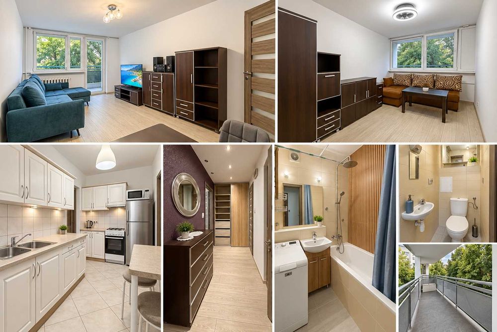 2 pokojowe mieszkanie po remoncie | 51 m² | PARKING | BALKON  | Wrocław |  Krzyki