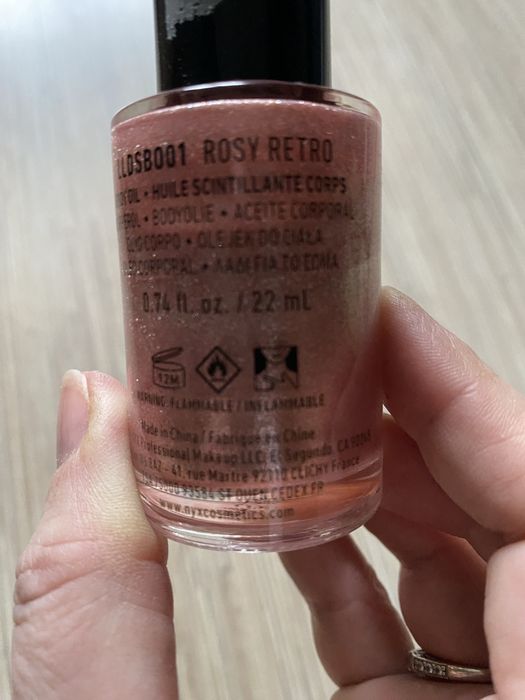 Nyx shimmer do ciala i twarzy
