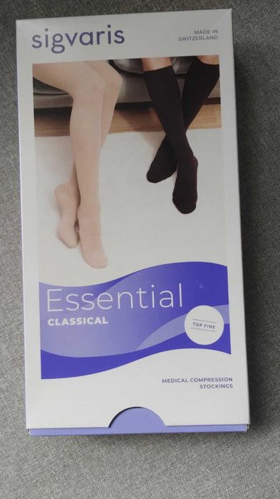 Гольфи компресійні Sigvaris 2 клас S відкритий носок