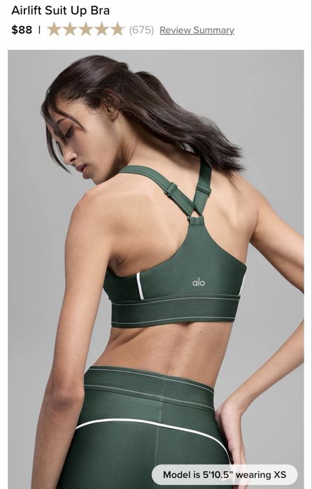 Alo yoga new оригинал комплект лосины и топ