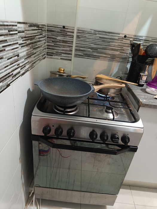 Fogao em bom funcionamento