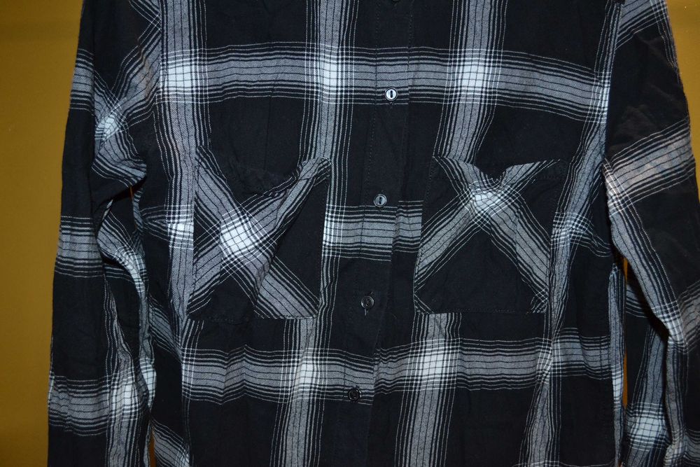 Bluzka koszula czarna H&M Divided M 38 S 36 165/88A