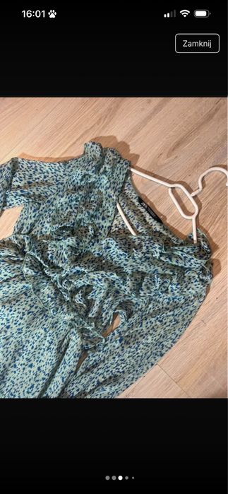 Sukienka zara zwiewna xs