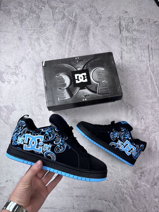 buty damskie DC court graffik pixie "blue" rozmiar 38 DARMOWA WYSYLKA OLX