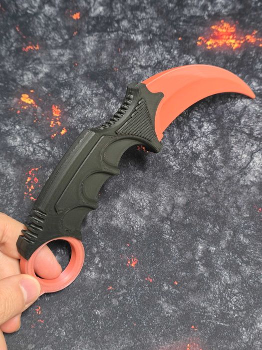 3D Printed Karambit – CS Style – Training / Display