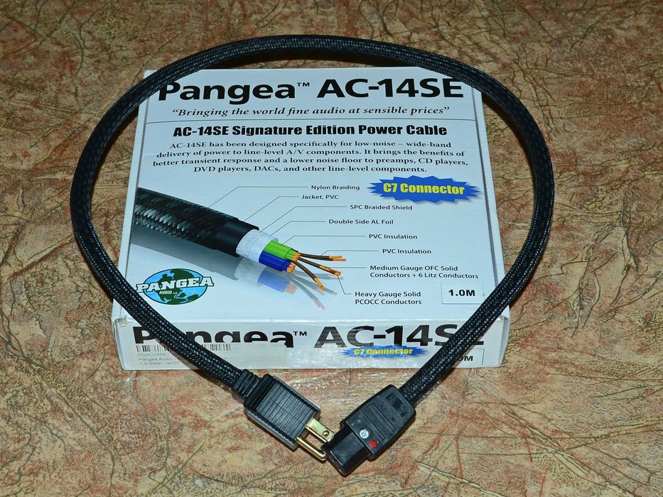 Продам силовой сетевой кабель питания Pangea Audio AC-14SE