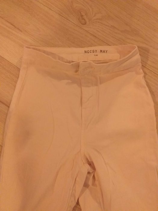 Spodnie pudrowy róż