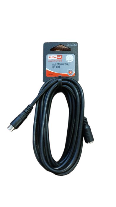Nowy kabel PS/2 Extension Cable ActiveJet 3 metrowy (PS2)