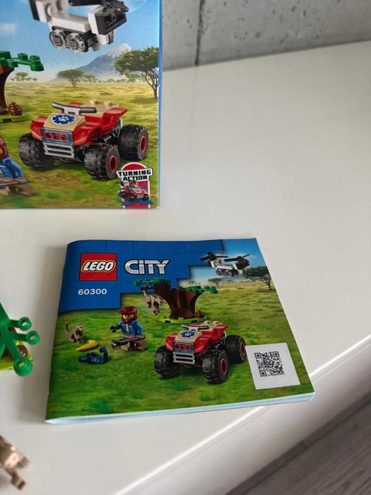 LEGO City 60300 - Quad ratowników dzikich zwierząt