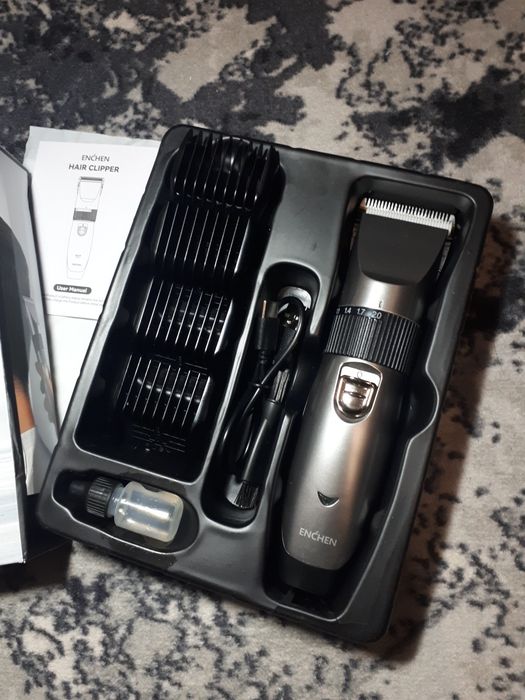 Чоловічий триммер ENCHEN Sharp X з 4 насадками