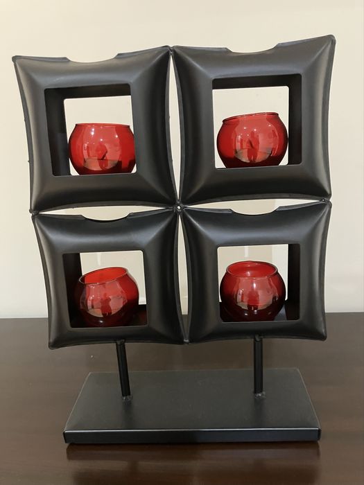 Estrutura castiçal 4 janelas (vintage)