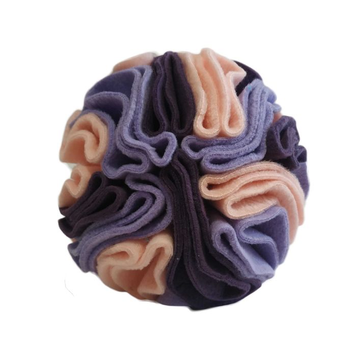 Kula węchowa dla psa i kota Interaktywna zabawka edukacyjna 14 cm