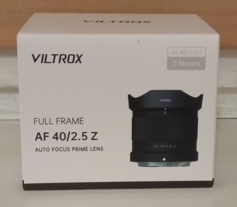Об'єктив Viltrox AF40 mm f 2,5 Z для Nikon