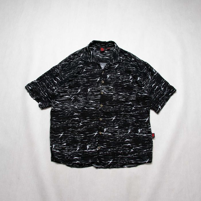 Quiksilver x Stranger Things koszula hawajska z wiskozy XL