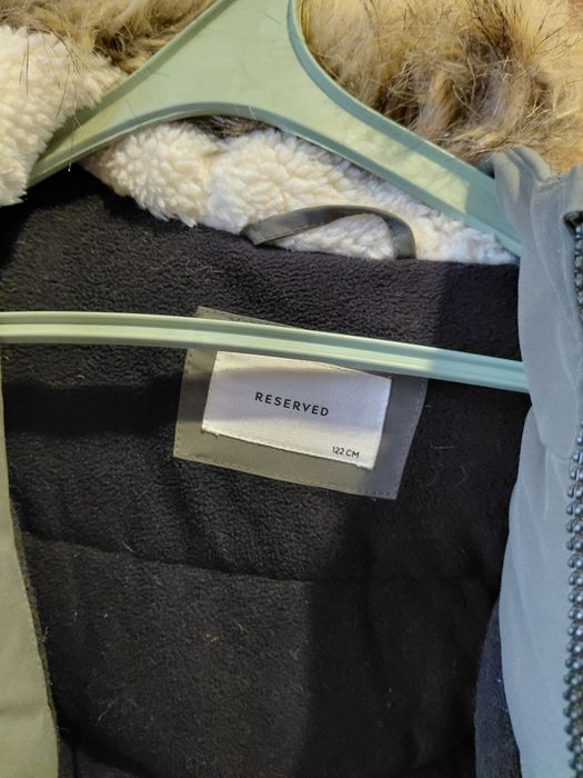 куртка зимова  reserved ,розмір 122(можно і на 128 зріст)