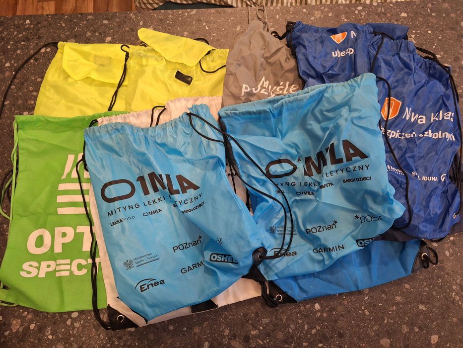 worek reklamowy treningowy plecak na trening 14szt