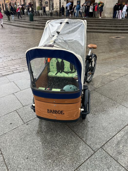 Babboe Curve Mountain — rower cargo z budą | Warszawa