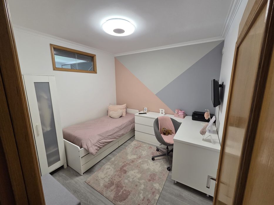 Mobilia Quarto completo solteiro Branco