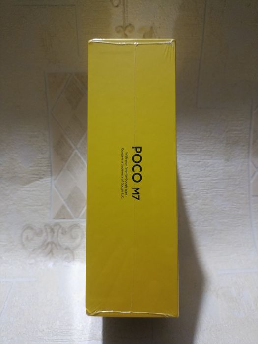 Смартфон - Poco M7 на 6/128Gb с NFC. Экран - 6.9", IPS. АКБ - 7ООО mAh