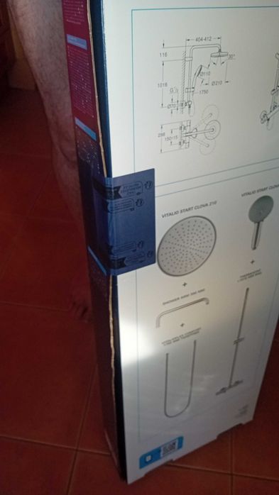 Chuveiro multi funções.