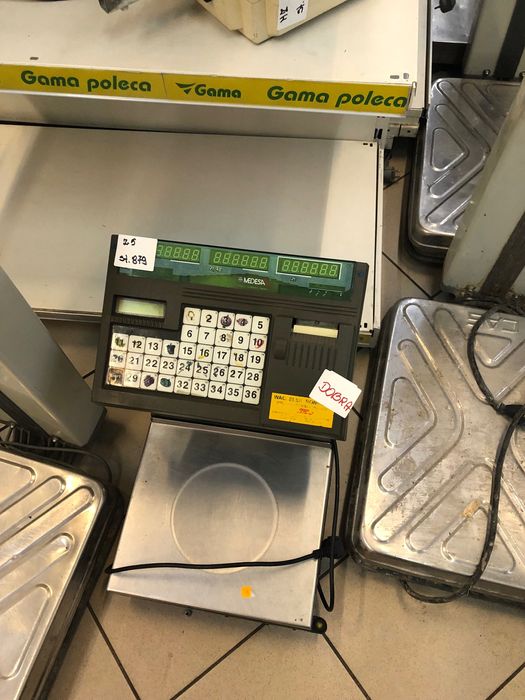 Wagi sklepowe Cas i magazynowe z legalizacją