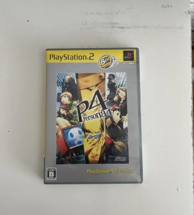 Persona 4 PS2, versão Japonesa