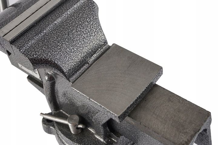 Imadło Ślusarskie Obrotowe Kowadłem Żeliwne 100mm