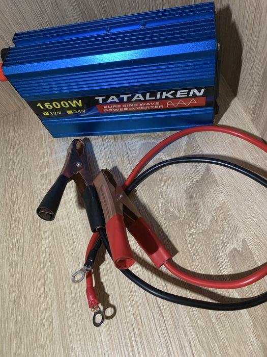 Інвертор 1600W 12V чиста синусоїда