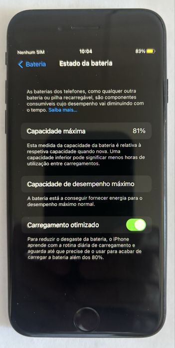 iPhone 7 32GB preto desbloqueado