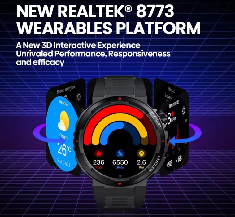 Novo Smartwatch modelo Zeblaze Ares 3 Plus