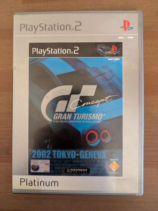 Jogo PS2  " Gran Turismo Concept 2002 Tokyo | Geneva " (Opt. Estado)