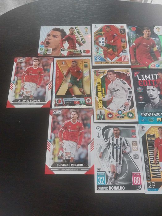 10 cromos  Cristiano Ronaldo