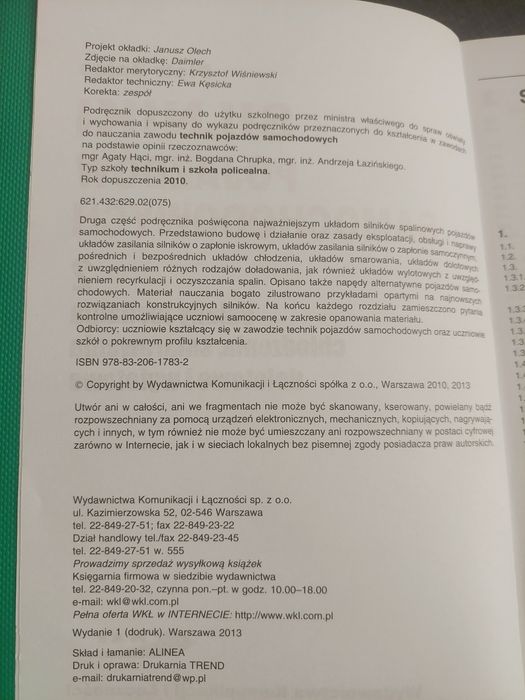 Silniki pojazdów samochodowych cz. 2