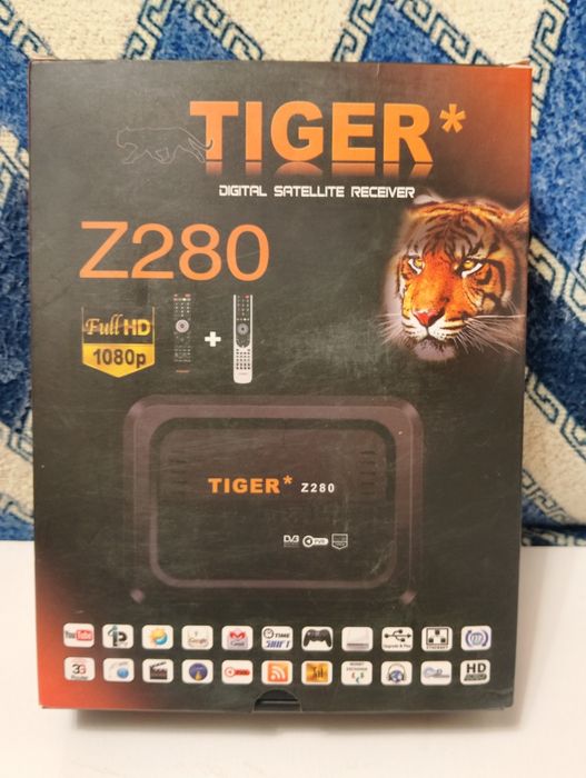 Супутниковий ресивер Tiger Z280. Супутникове телебачення. Ресивер тґ