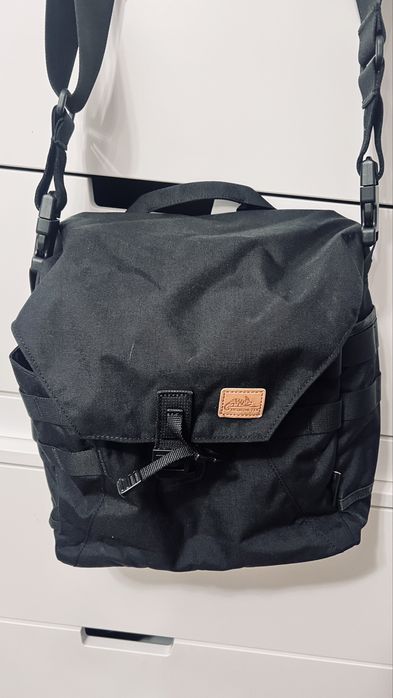 Helikon Haversack Bushcraft czarna torba na ramię