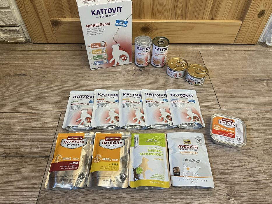 Karma mokra dla kota nerkowego, specjalistyczna, nerki, kotek