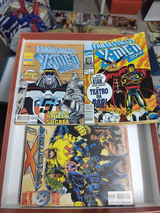 Várias banda desenhada Marvel X-Men, X Factor, X Force, etc