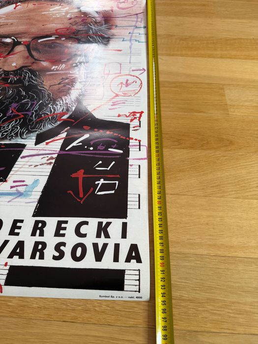 Plakat Waldemar Świerzy: Penderecki
